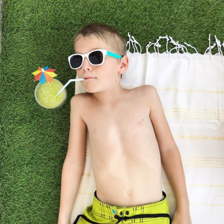Roshambo 90210 Junior czarne - okulary przeciwsłoneczne z polaryzacją 5+