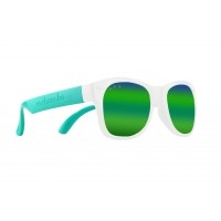 Roshambo 90210 Junior zielone - okulary przeciwsłoneczne z polaryzacją 5+