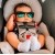 Roshambo Bueller Baby czarne - okulary przeciwsłoneczne z polaryzacją 0+