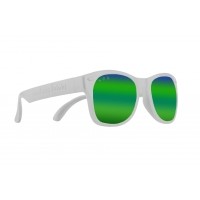 Roshambo Falcor Frost Junior zielone - okulary przeciwsłoneczne z polaryzacją 5+
