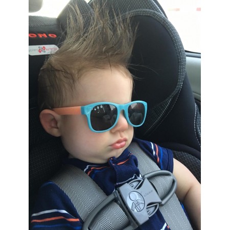 Roshambo Fraggle Rock Baby chrom - okulary przeciwsłoneczne z polaryzacją 0+