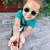 Roshambo Fraggle Rock Baby chrom - okulary przeciwsłoneczne z polaryzacją 0+