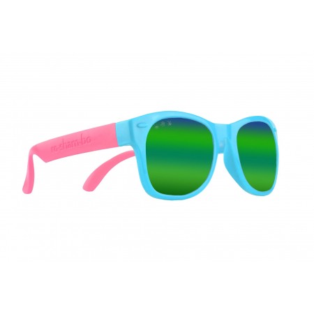 Roshambo Fresh Prince(ss) Junior zielone - okulary przeciwsłoneczne z polaryzacją 5+