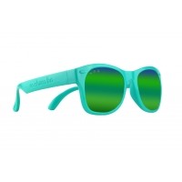 Roshambo Goonies Junior zielone - okulary przeciwsłoneczne z polaryzacją 5+