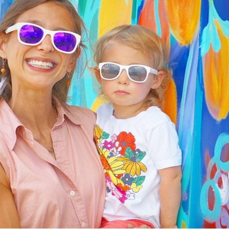 Roshambo Ice Ice Baby Junior niebieskie - okulary przeciwsłoneczne z polaryzacją 5+