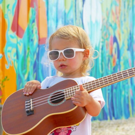 Roshambo Ice Ice Baby Junior niebieskie - okulary przeciwsłoneczne z polaryzacją 5+