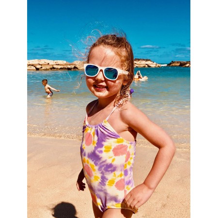 Roshambo Ice Ice Baby Junior niebieskie - okulary przeciwsłoneczne z polaryzacją 5+