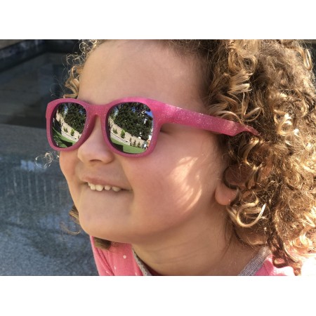 Roshambo Kelly Kapowski Junior niebieskie - okulary przeciwsłoneczne z polaryzacją 5+