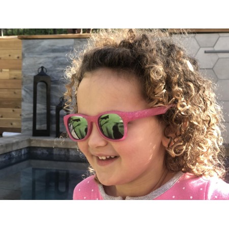 Roshambo Kelly Kapowski Junior niebieskie - okulary przeciwsłoneczne z polaryzacją 5+