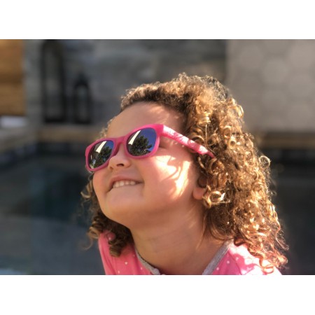 Roshambo Kelly Kapowski Junior niebieskie - okulary przeciwsłoneczne z polaryzacją 5+