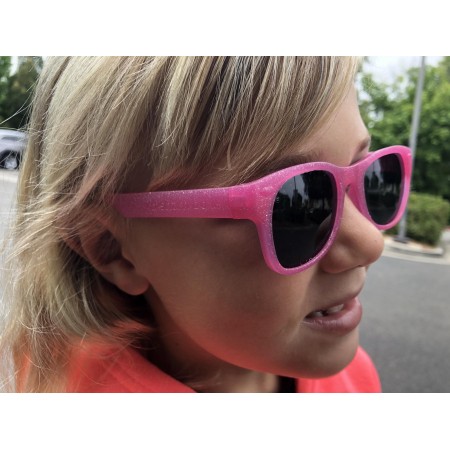 Roshambo Kelly Kapowski Junior niebieskie - okulary przeciwsłoneczne z polaryzacją 5+