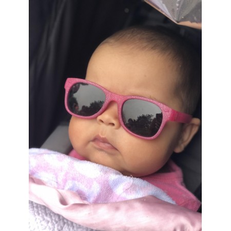 Roshambo Kelly Kapowski Junior niebieskie - okulary przeciwsłoneczne z polaryzacją 5+