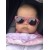 Roshambo Kelly Kapowski Junior niebieskie - okulary przeciwsłoneczne z polaryzacją 5+
