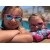 Roshambo Kelly Kapowski Junior niebieskie - okulary przeciwsłoneczne z polaryzacją 5+