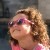 Roshambo Kelly Kapowski Junior niebieskie - okulary przeciwsłoneczne z polaryzacją 5+