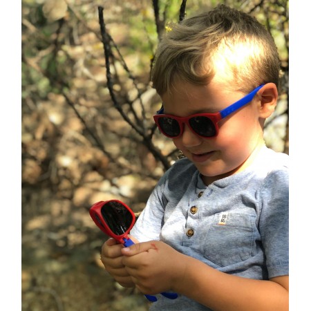 Roshambo Mario Toddler niebieskie - okulary przeciwsłoneczne z polaryzacją 2+
