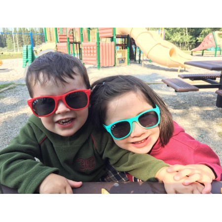 Roshambo McFly Junior chrom - okulary przeciwsłoneczne z polaryzacją 5+