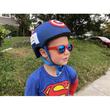 Roshambo McFly Junior chrom - okulary przeciwsłoneczne z polaryzacją 5+