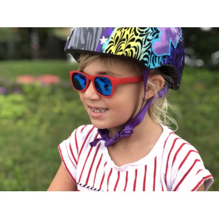 Roshambo McFly Junior chrom - okulary przeciwsłoneczne z polaryzacją 5+