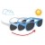 Roshambo Optimus Toddler chrom - okulary przeciwsłoneczne z polaryzacją zmieniające kolor 2+