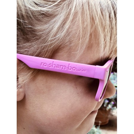 Roshambo Popple Baby fioletowe - okulary przeciwsłoneczne z polaryzacją 0+