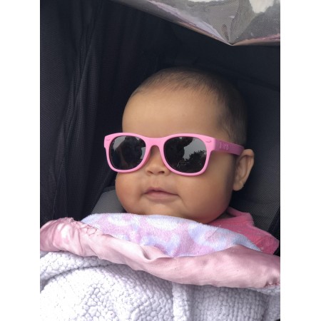 Roshambo Popple Baby fioletowe - okulary przeciwsłoneczne z polaryzacją 0+
