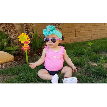 Roshambo Punky Brewster Toddler zielone - okulary przeciwsłoneczne z polaryzacją 2+