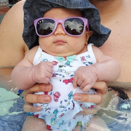 Roshambo Punky Brewster Toddler zielone - okulary przeciwsłoneczne z polaryzacją 2+