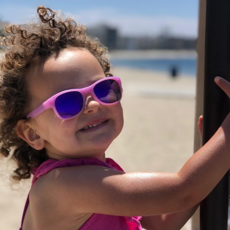 Roshambo Punky Brewster Toddler zielone - okulary przeciwsłoneczne z polaryzacją 2+