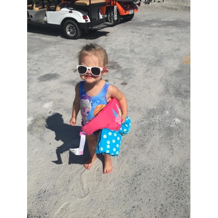 Roshambo  Brite Baby chrom - okulary przeciwsłoneczne z polaryzacją 0+