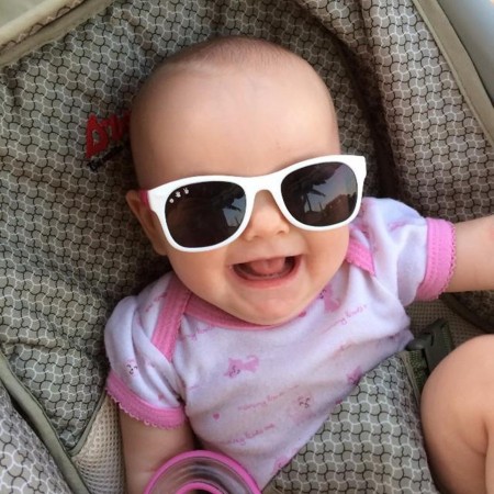 Roshambo  Brite Baby chrom - okulary przeciwsłoneczne z polaryzacją 0+