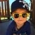 Roshambo Simpsons Toddler pomarańczowe - okulary przeciwsłoneczne z polaryzacją 2+