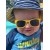 Roshambo Simpsons Toddler pomarańczowe - okulary przeciwsłoneczne z polaryzacją 2+