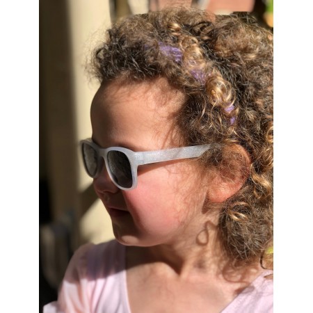 Roshambo Starlite Glitter Toddler pomarańczowe - okulary przeciwsłoneczne z polaryzacją 2+