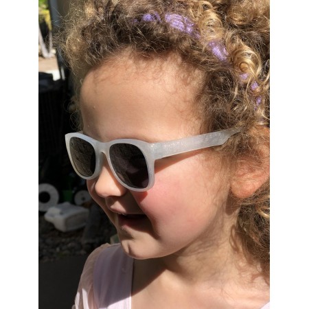 Roshambo Starlite Glitter Toddler pomarańczowe - okulary przeciwsłoneczne z polaryzacją 2+