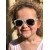 Roshambo Starlite Glitter Toddler pomarańczowe - okulary przeciwsłoneczne z polaryzacją 2+