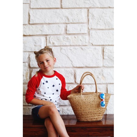 Roshambo Team America Toddler niebieskie - okulary przeciwsłoneczne z polaryzacją 2+