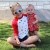 Roshambo Team America Toddler niebieskie - okulary przeciwsłoneczne z polaryzacją 2+