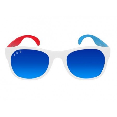 Roshambo Team America Toddler niebieskie - okulary przeciwsłoneczne z polaryzacją 2+