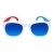 Roshambo Team America Toddler niebieskie - okulary przeciwsłoneczne z polaryzacją 2+
