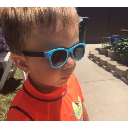 Roshambo Thundercat Toddler zielone - okulary przeciwsłoneczne z polaryzacją 2+