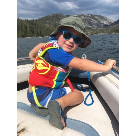 Roshambo Zack Morris Toddler zielone - okulary przeciwsłoneczne z polaryzacją 2+