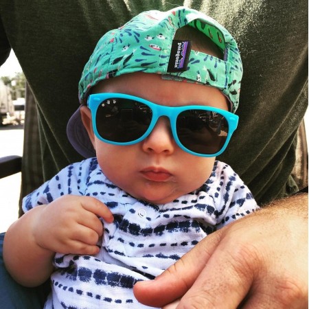 Roshambo Zack Morris Toddler zielone - okulary przeciwsłoneczne z polaryzacją 2+