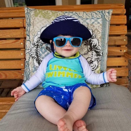 Roshambo Zack Morris Toddler zielone - okulary przeciwsłoneczne z polaryzacją 2+