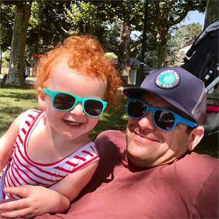 Roshambo Zack Morris Toddler zielone - okulary przeciwsłoneczne z polaryzacją 2+