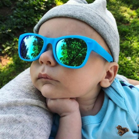 Roshambo Zack Morris Toddler zielone - okulary przeciwsłoneczne z polaryzacją 2+